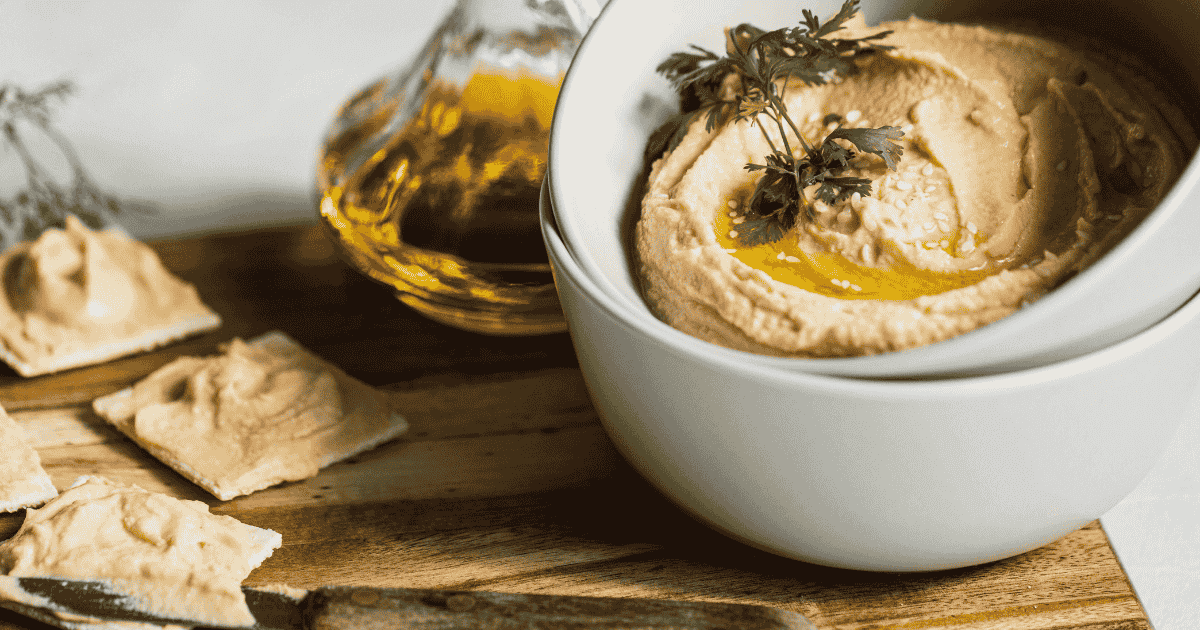 garlic hummus recipe without tahini