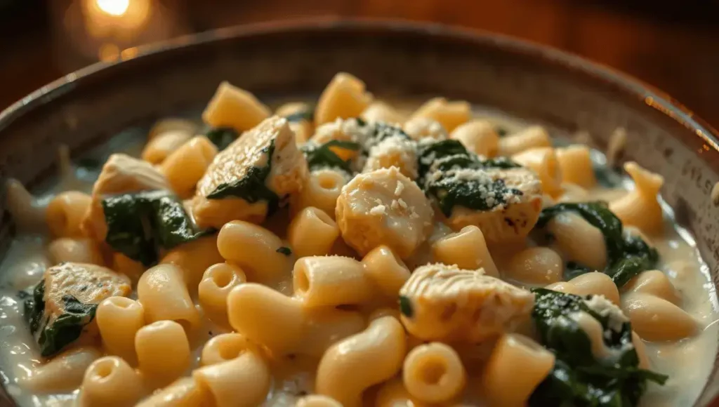 Chicken Florentine Mac