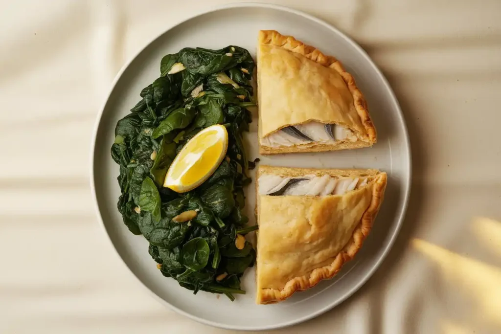 halibut and spinach wrapped in filo recipe