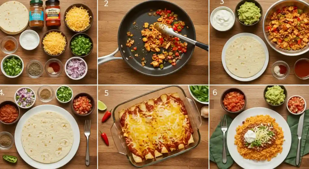 A step-by-step guide to making delicious Boulders Enchiladas.
