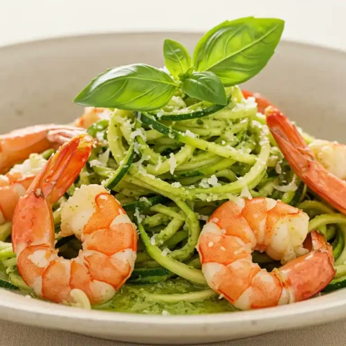 Pesto Langostino zucchini recipes