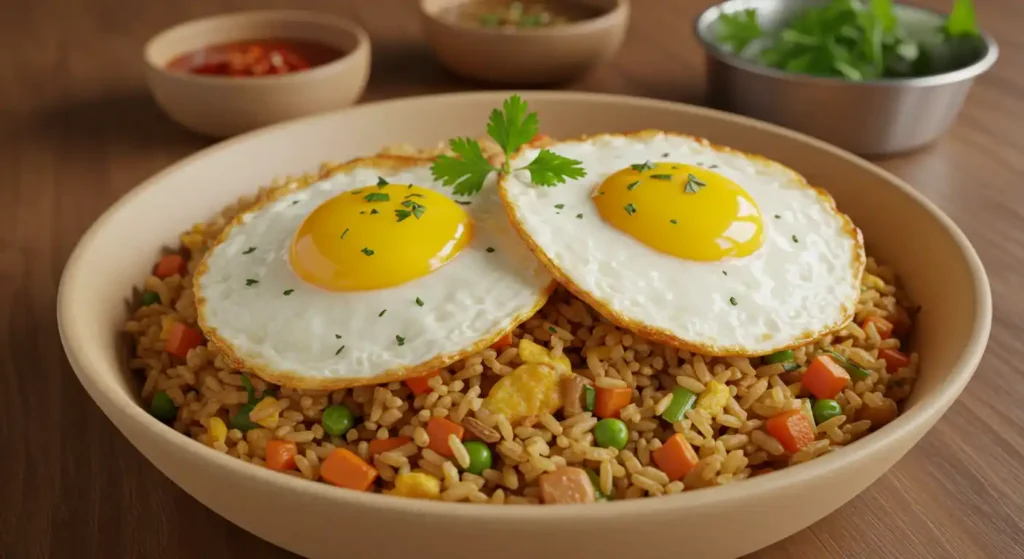 anjappar egg fried rice recipe