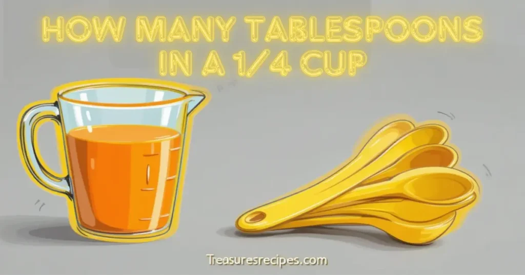 How Many Tablespoons in a 1/4 Cup