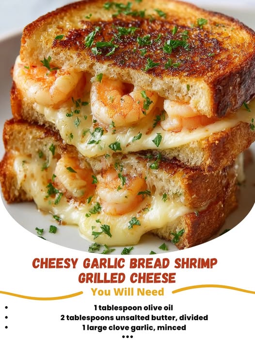Shrimp Grilled Cheese Gourmet