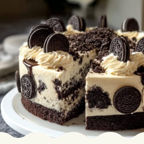 Cookies and Cream Oreo Cake