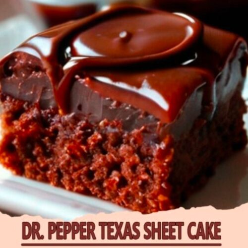 DR.Pepper Texas Sheet Cake