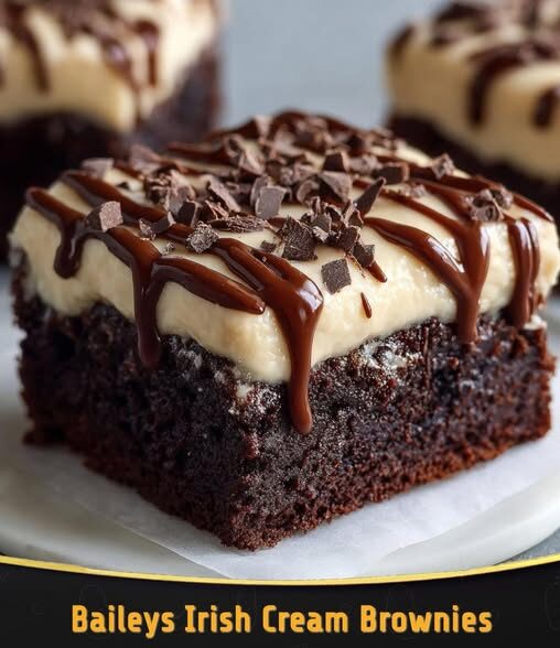 Baileys Irish Cream Brownies