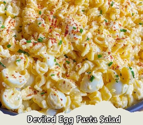 Deviled Egg Pasta Salad