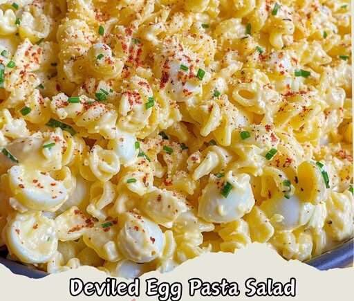 Deviled Egg Pasta Salad