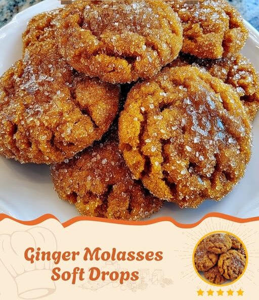 Ginger Molasses Soft Drops