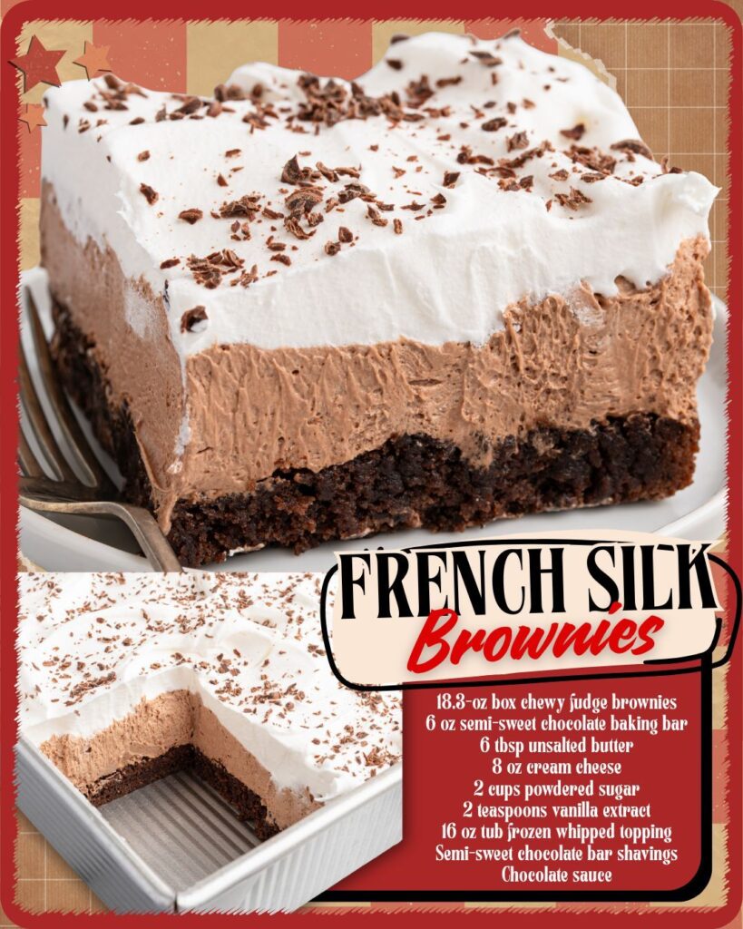FRENCH SILK BROWNIES!