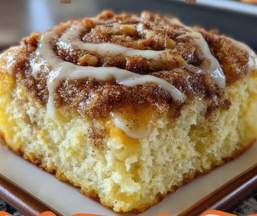 New Year Cinnamon Roll Cookie Squares