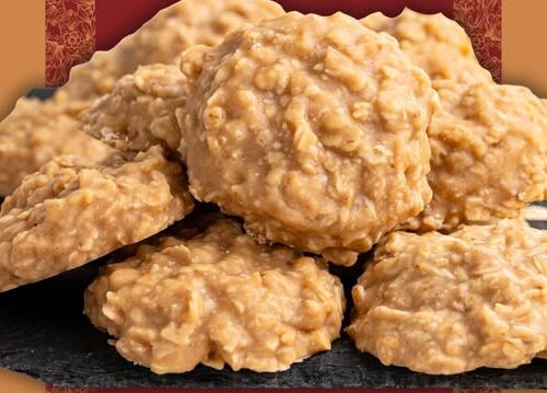 PEANUT BUTTER NO-BAKE COOKIES!