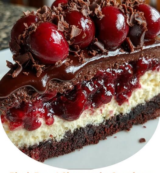 Black Forest Cheesecake Symphony