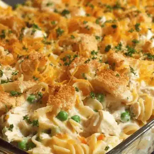 Creamy Chicken Noodle Casserole