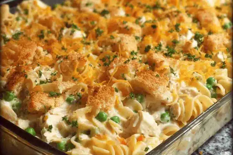 Creamy Chicken Noodle Casserole