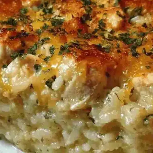 Mamaw's Chicken and Rice Casserole