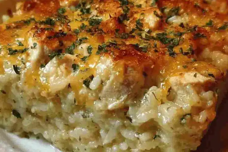 Mamaw's Chicken and Rice Casserole