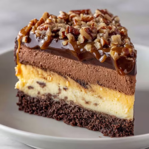 German Chocolate Cheesecake