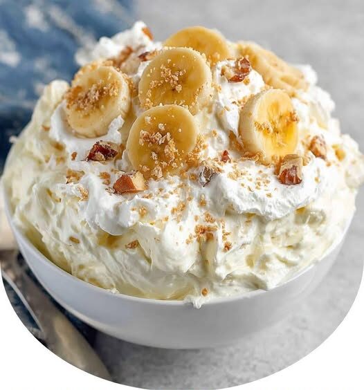Banana Pudding Fluff Salad