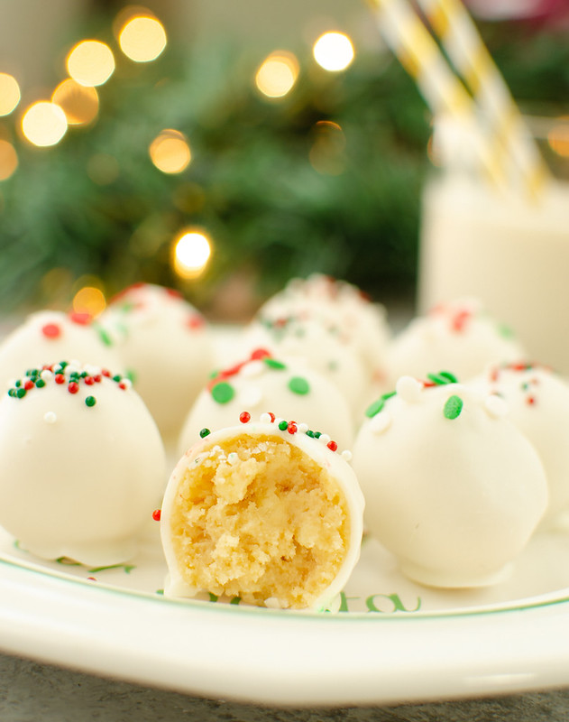 Sugar Cookie Truffles