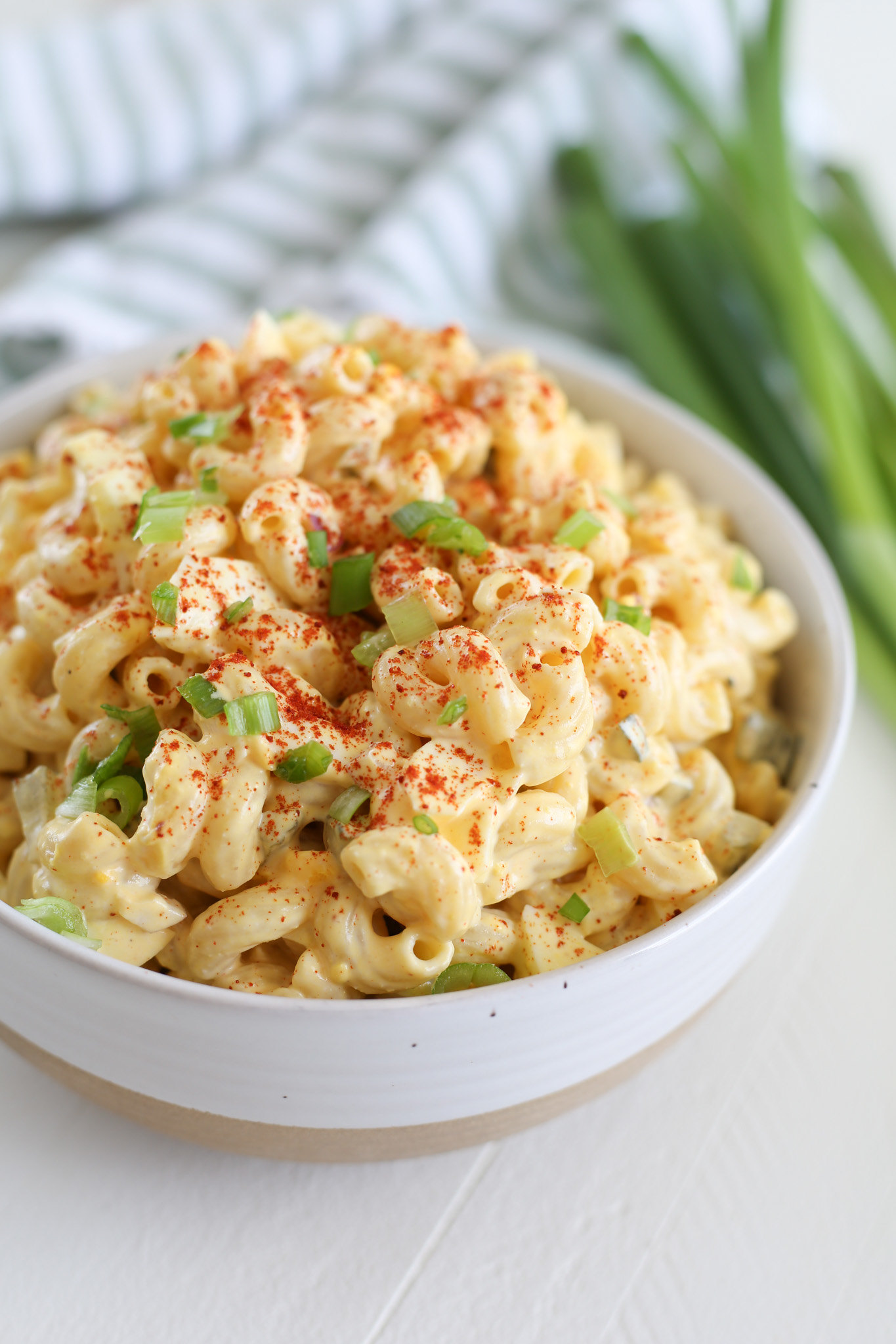 Deviled Egg Pasta Salad