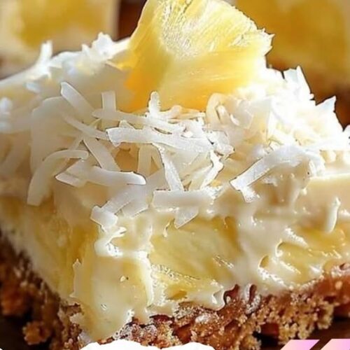No-Bake Pineapple Coconut Bars