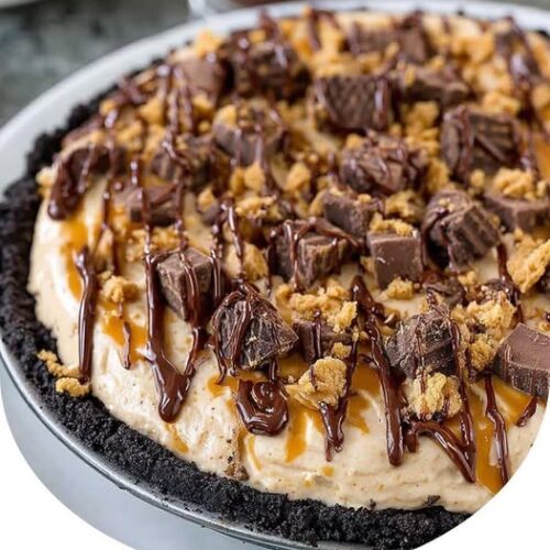 Easy Peanut Butter Pie with Oreo Crust