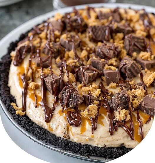 Easy Peanut Butter Pie with Oreo Crust