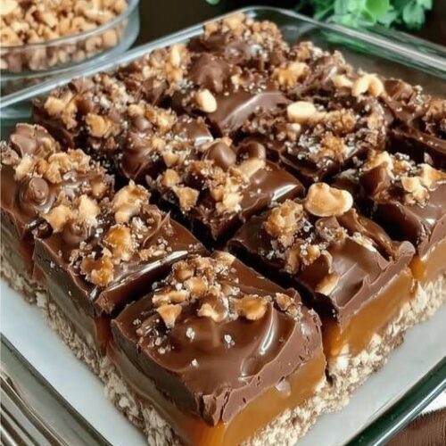 Homemade crunch bars