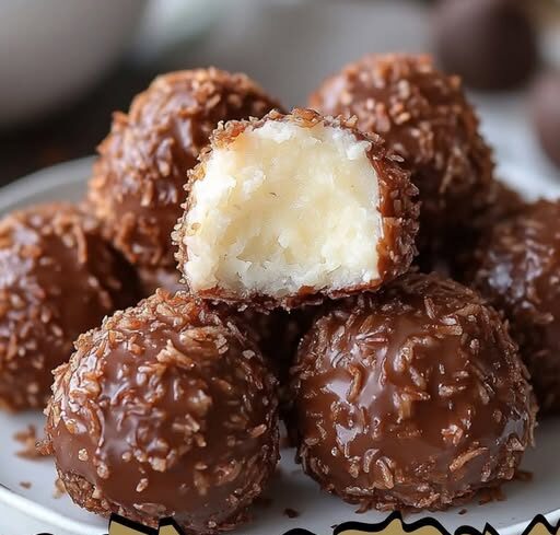 Almond Joy Coconut Bites