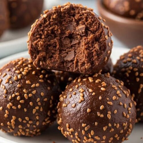 chocolate rum balls