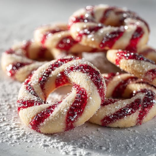candy cane cookies