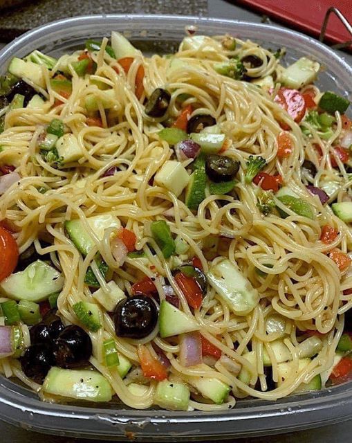 Spaghetti Pasta Salad