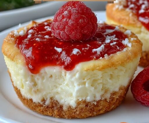 Raspberry Cheesecake Cookie Cups