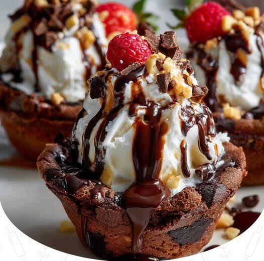 Brownie Sundae Cups