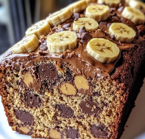 Reese's Peanut Butter Banana Bread