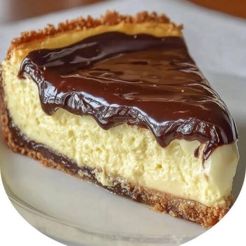 Boston Cream Pie Cheesecake