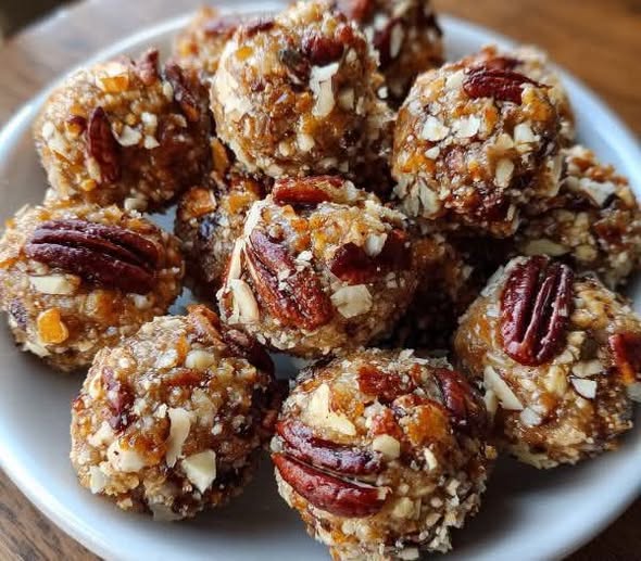 No Bake Pecan Pie Balls