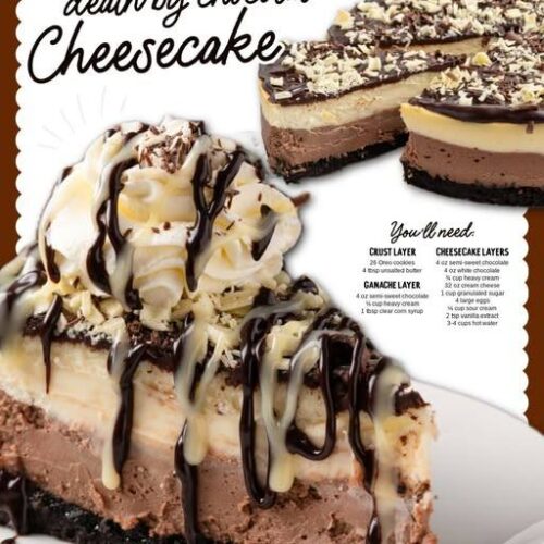 Triple Chocolate Cheesecake