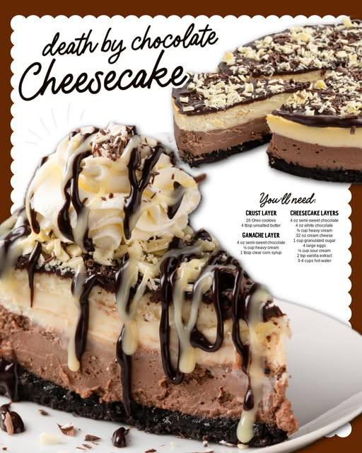 Triple Chocolate Cheesecake