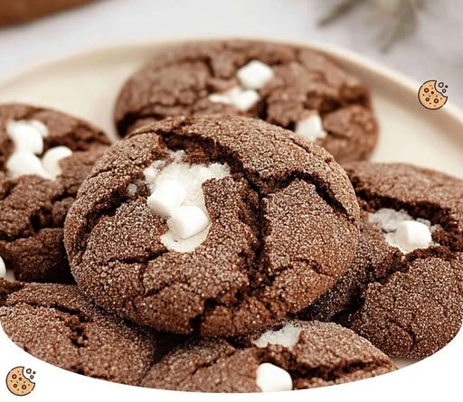 Hot Chocolate Cookies