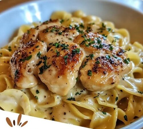 Chicken with Buttered Noodles
