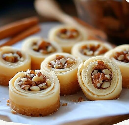 Italian Nut Roll Cookies