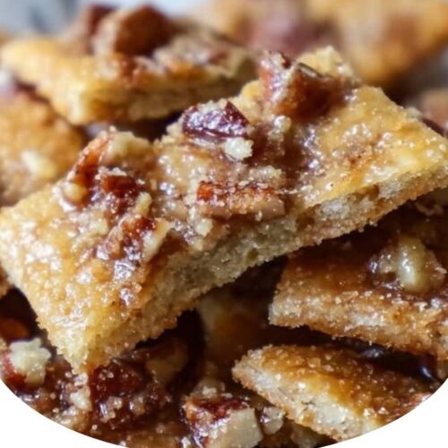 Pecan Toffee Club Crackers