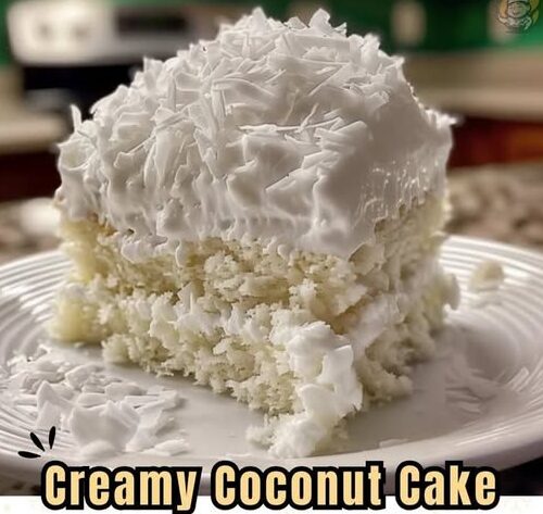 Creamy Coconut Cake