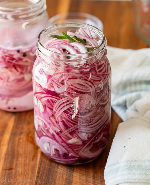 pickled Red Onions