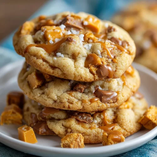 Butterfinger Caramel Crunch Cookies Recipe