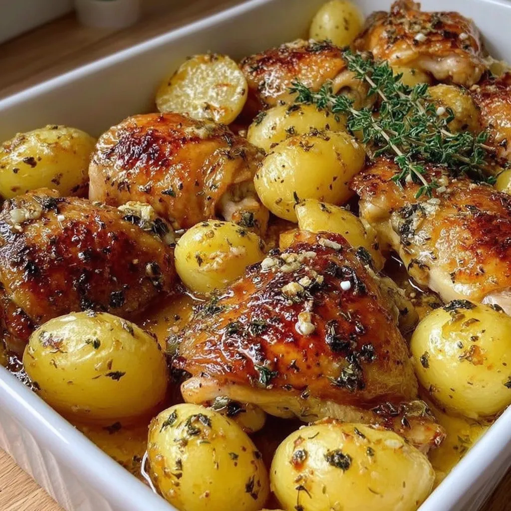 Chicken and Potato Bake